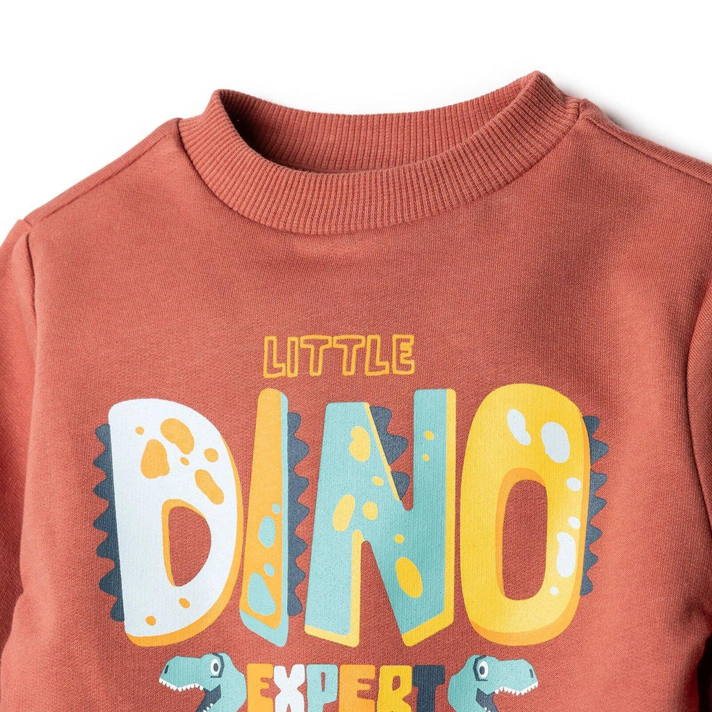 HelloBaby Jogging Set - Brown - Bobobiy