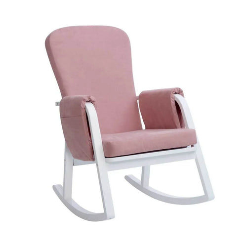 Ickle Bubba Dursley Rocking Chair - Blush Pink - Bobobiy