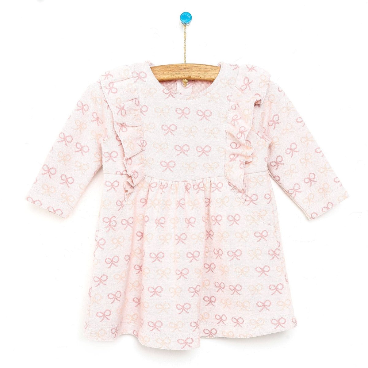 Bebbek Newborn Miss Tureng Dress - Powder