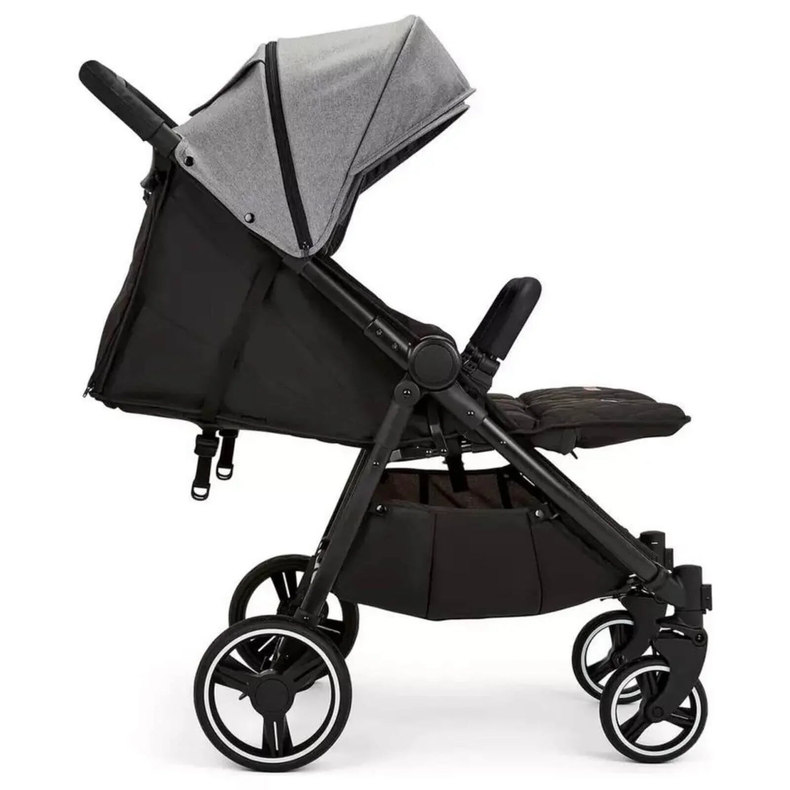 Ickle Bubba Venus Max Double Stroller - Space Grey