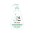 babyDove head-to-toe wash bottle with pump, fragrance-free sensitive skin, 400 ml