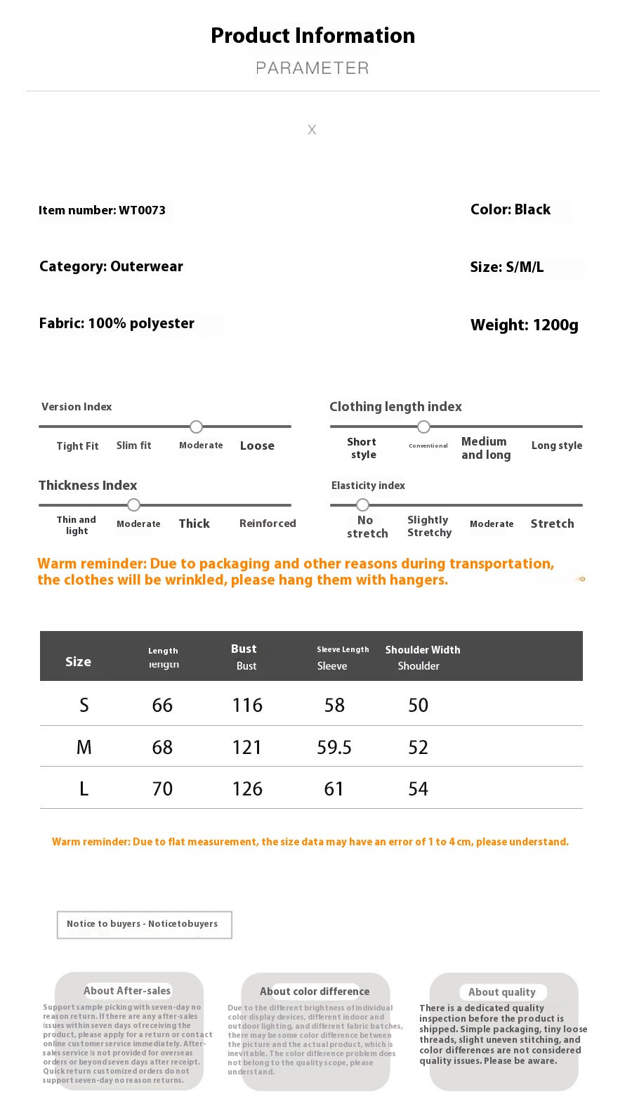 Warm Cotton-Padded Hooded Overcoat