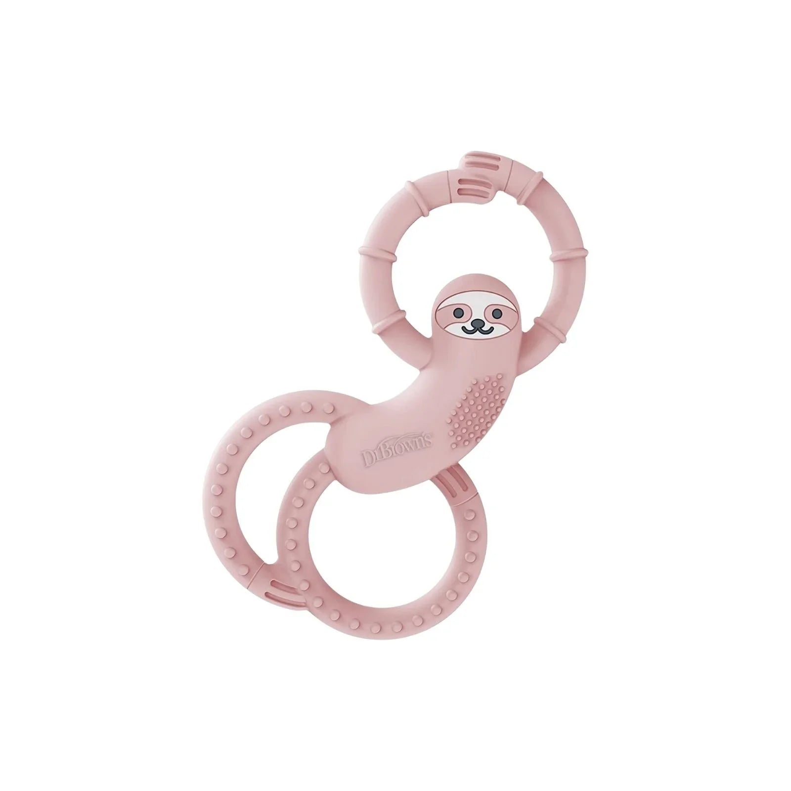 Dr. Brown's Sloth Long Limbed Teether 3+ months - Pink