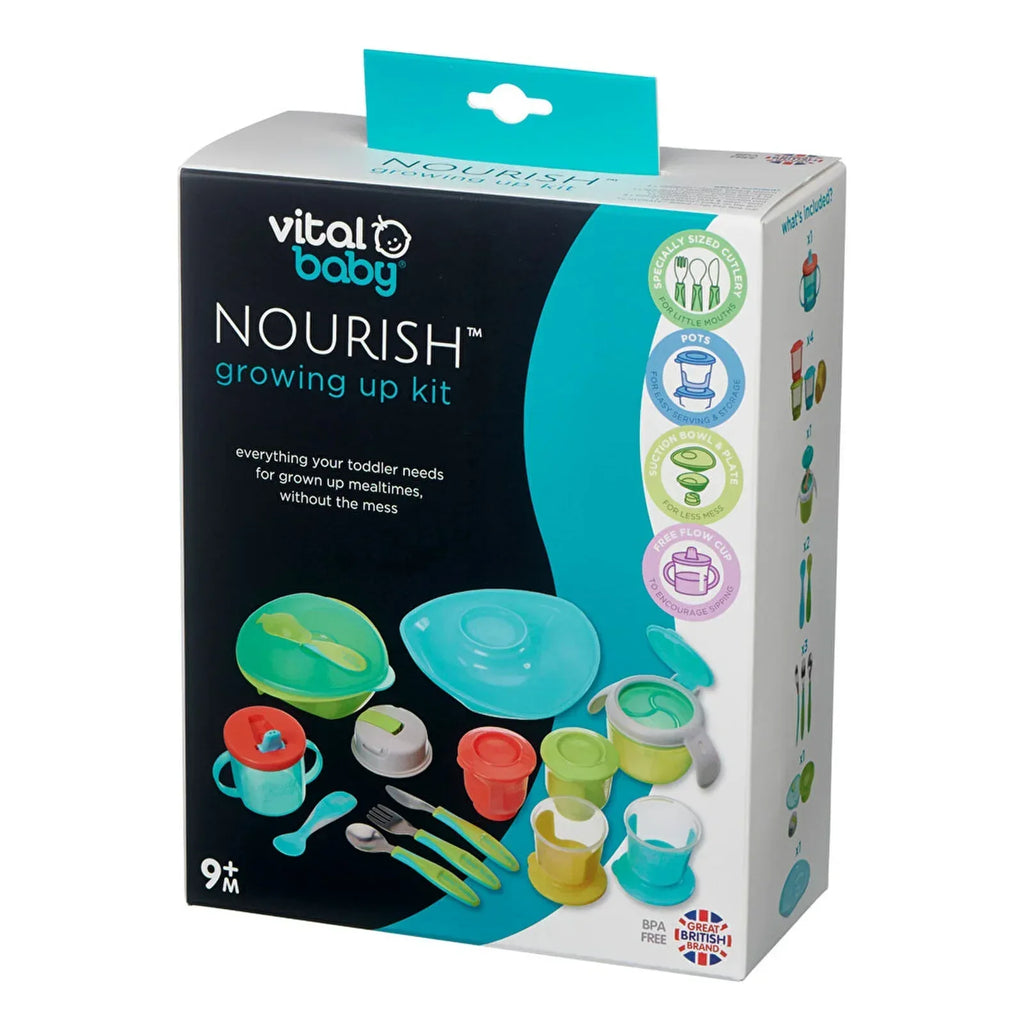 Vital Baby Nourish Growing Up Kit 9+ months - Pop - Bobobiy