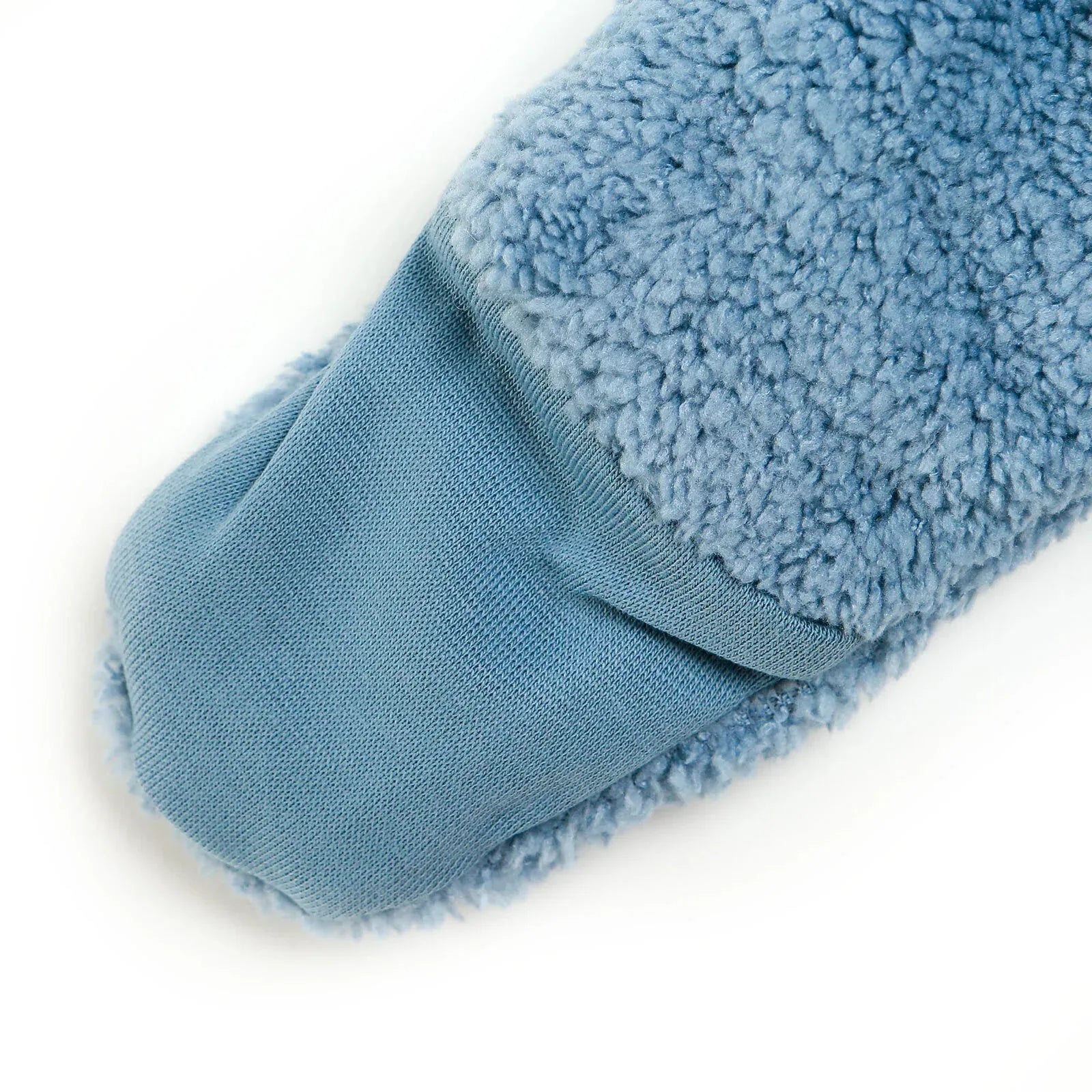 Cassiope Newborn Welsoft Footed Jumpsuit - Blue - Bobobiy