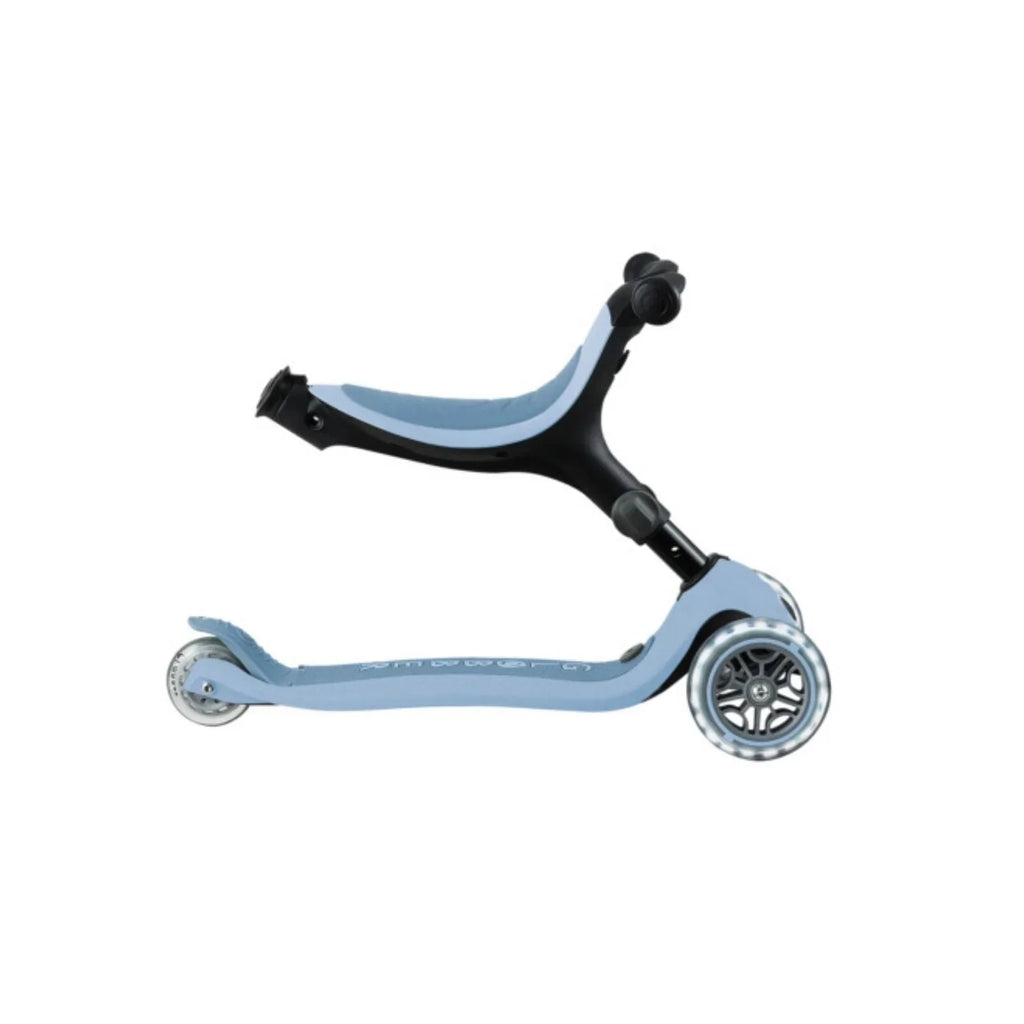Globber Go Up Active Lights Eco Scooter - Blueberry