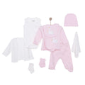 HelloBaby Newborn 10 pcs Starter Set - Pink
