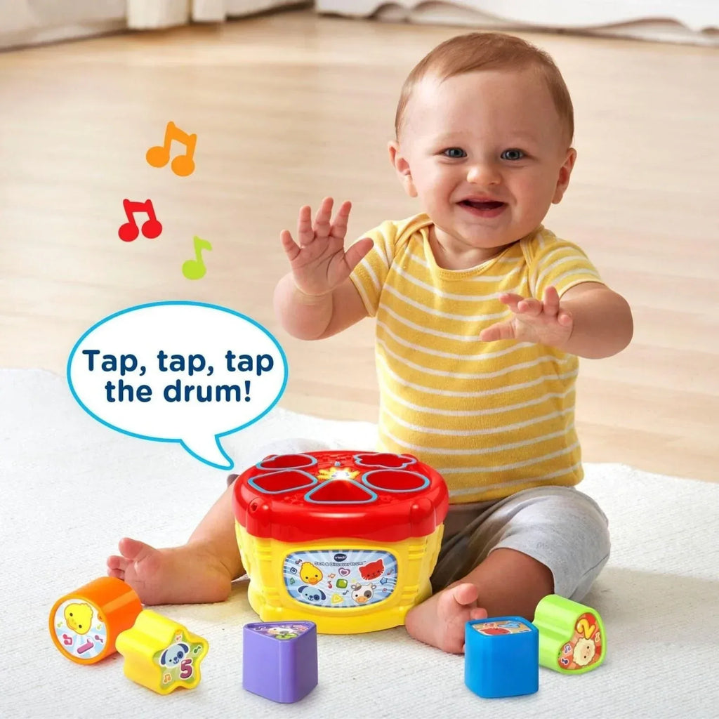 VTech Sort & Discover Drum - Bobobiy