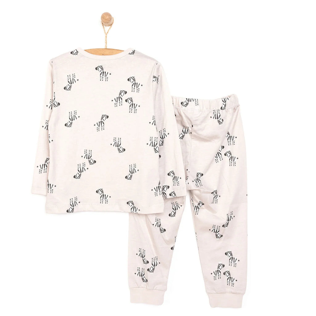 HelloBaby  Baby Boy Long Sleeve Pyjamas Set - Beige