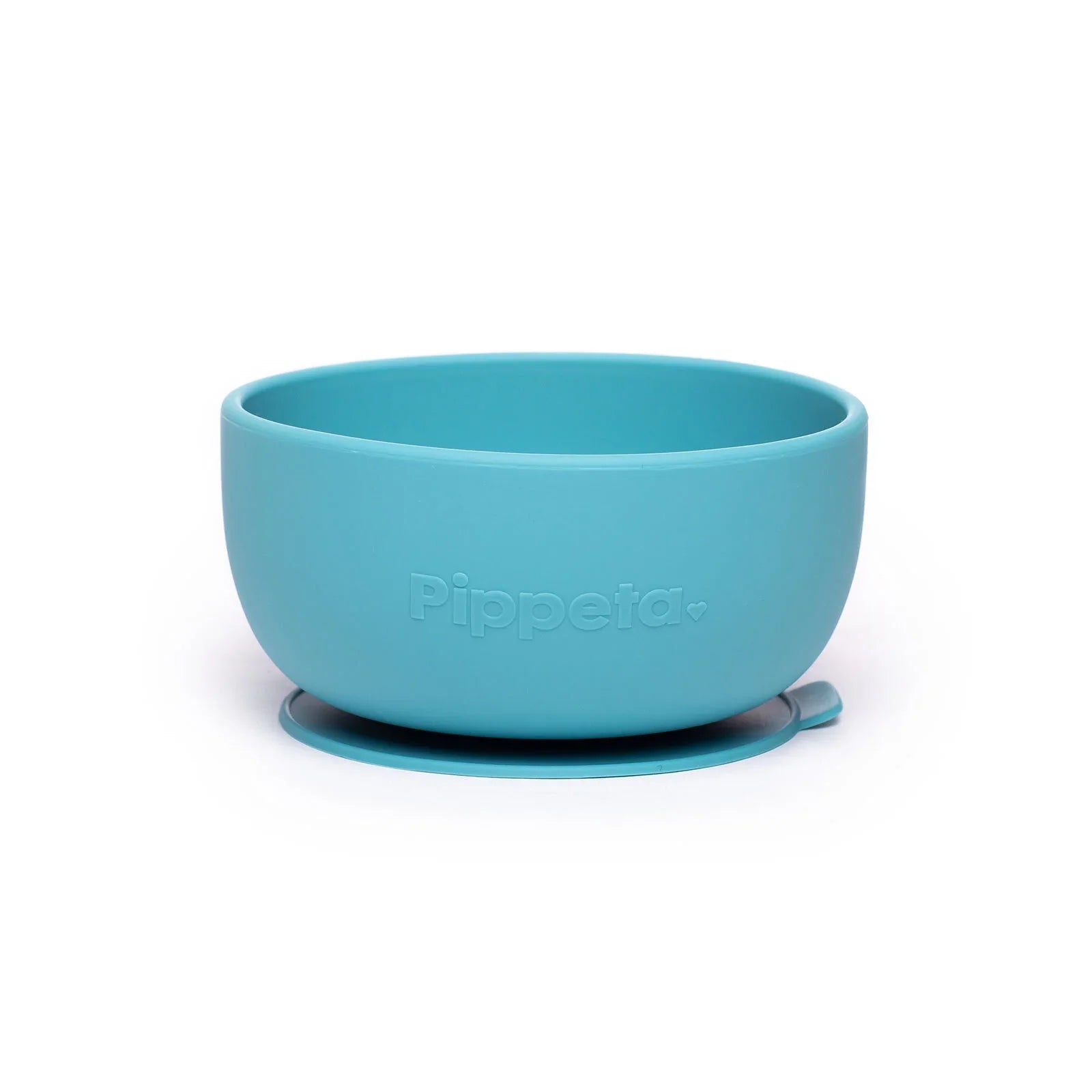 Pippeta Silicone Suction Bowl - Aqua Blue