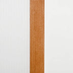 Wood greenhouse cold frame wood side panel with natural grain texture