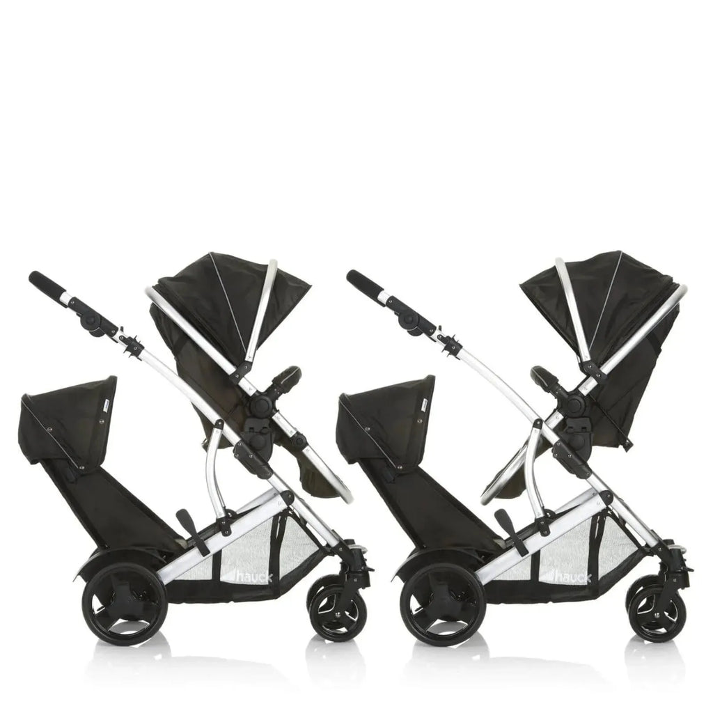 Hauck Duett 2 Tandem Pushchair - Black