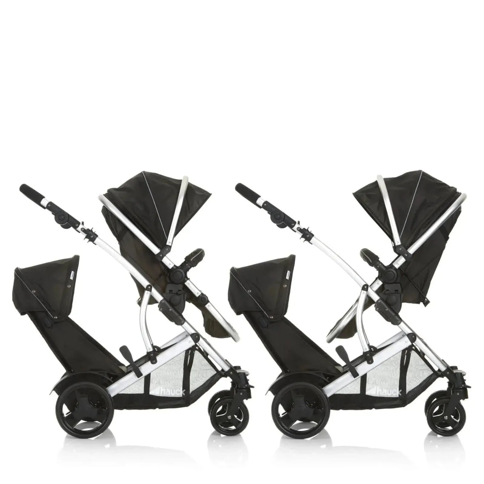 Hauck Duett 2 Tandem Pushchair - Black