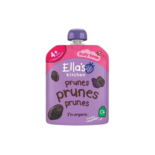 Ella's Kitchen Organic Prunes First Tastes Baby Food Pouch 4+ months 70g - Bobobiy