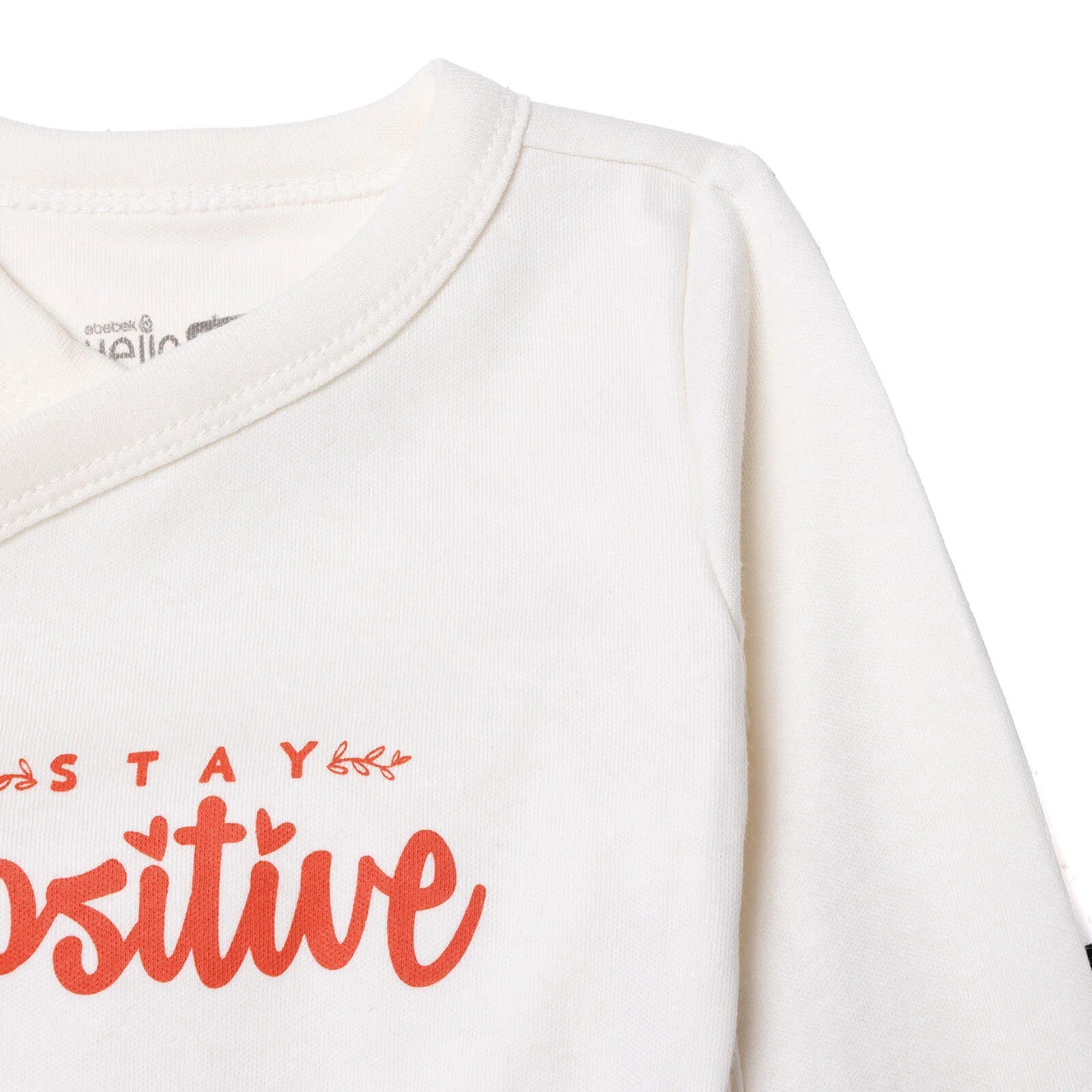 HelloBaby Newborn Body-Footed Bottom - Ecru