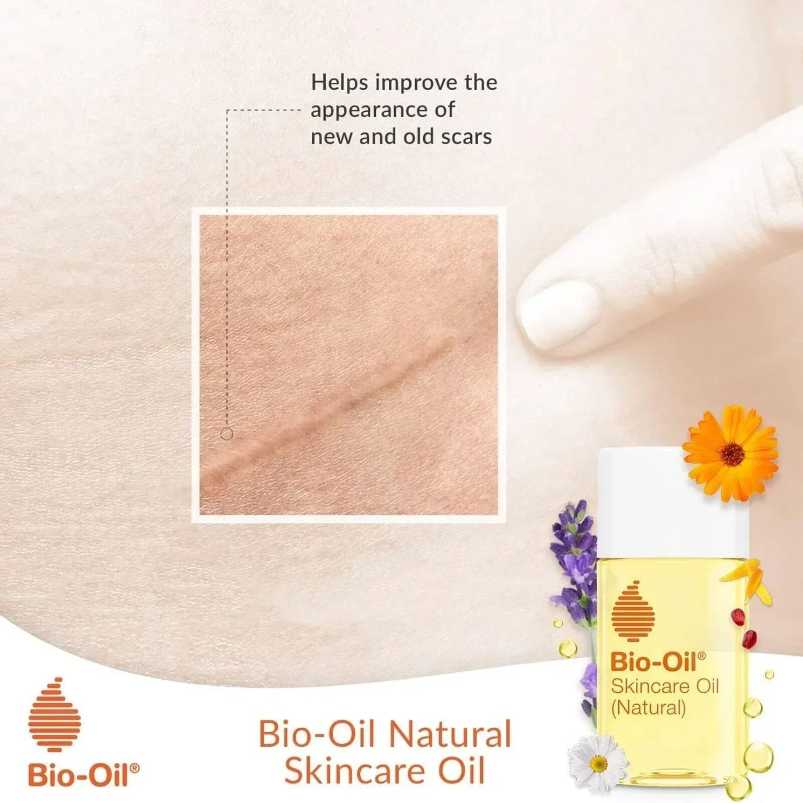 Bio-Oil Natural Skincare Oil 200ml - Bobobiy