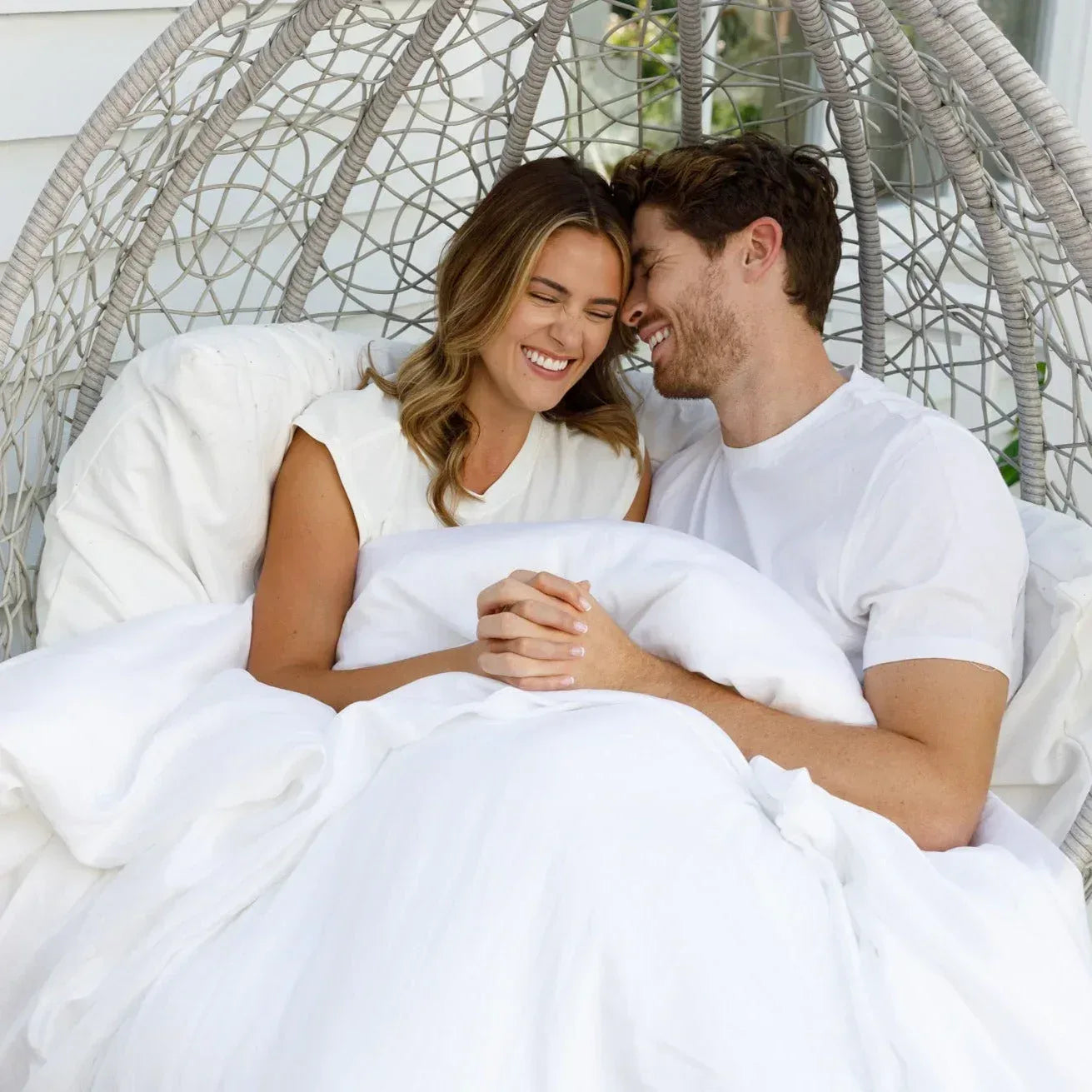 Cool & Comfy Silk Duvet Cover (Eucalyptus) - Bobobiy