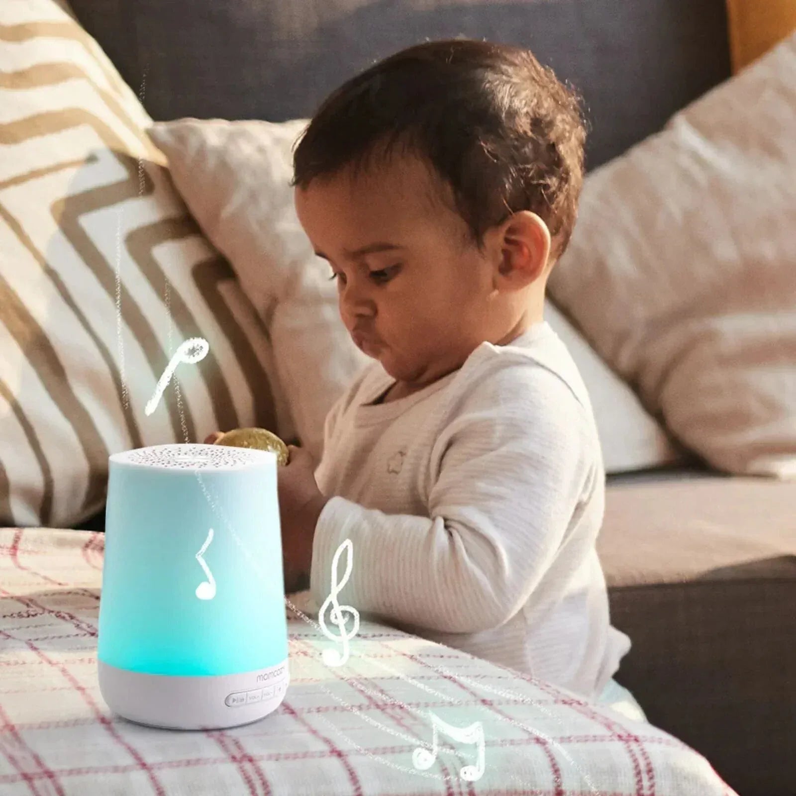 Momcozy White Noise Baby Sound Machine - Bobobiy