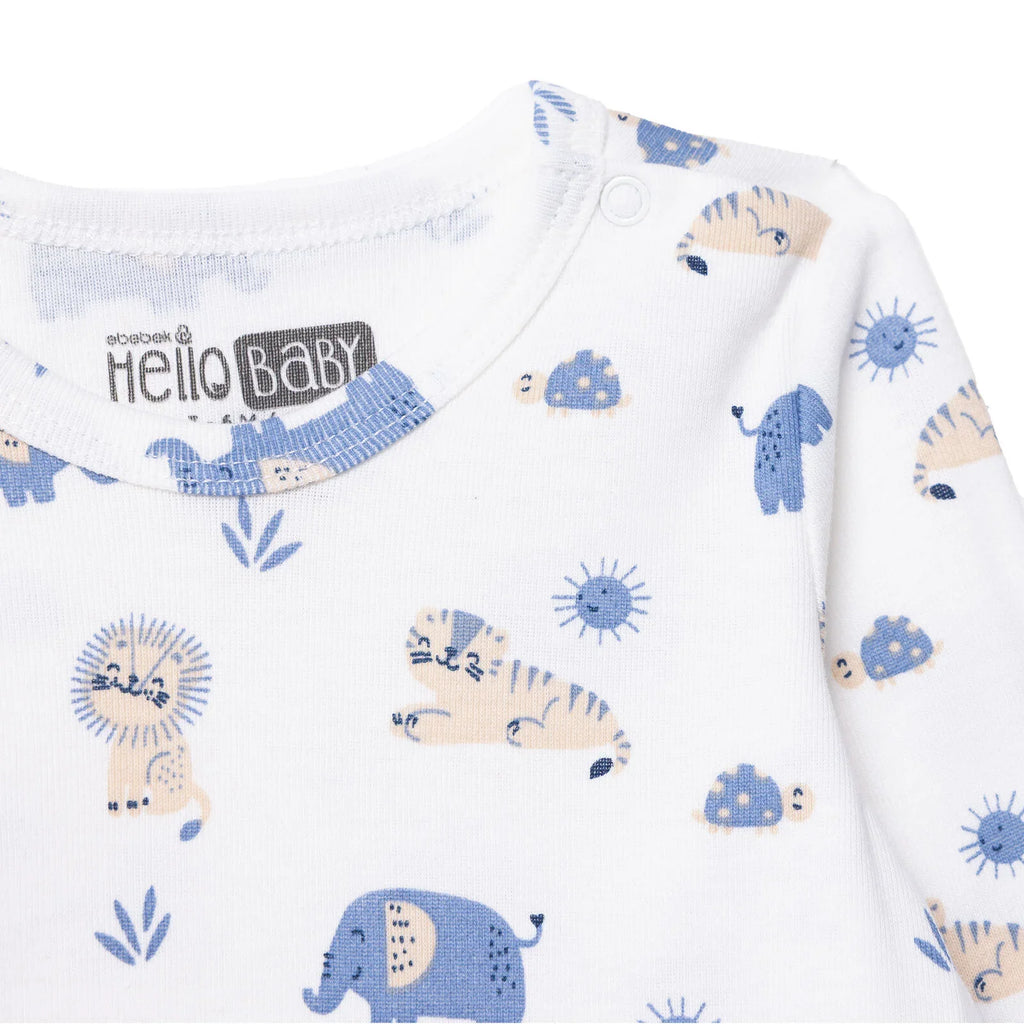 HelloBaby Long Sleeve Body - Ecru