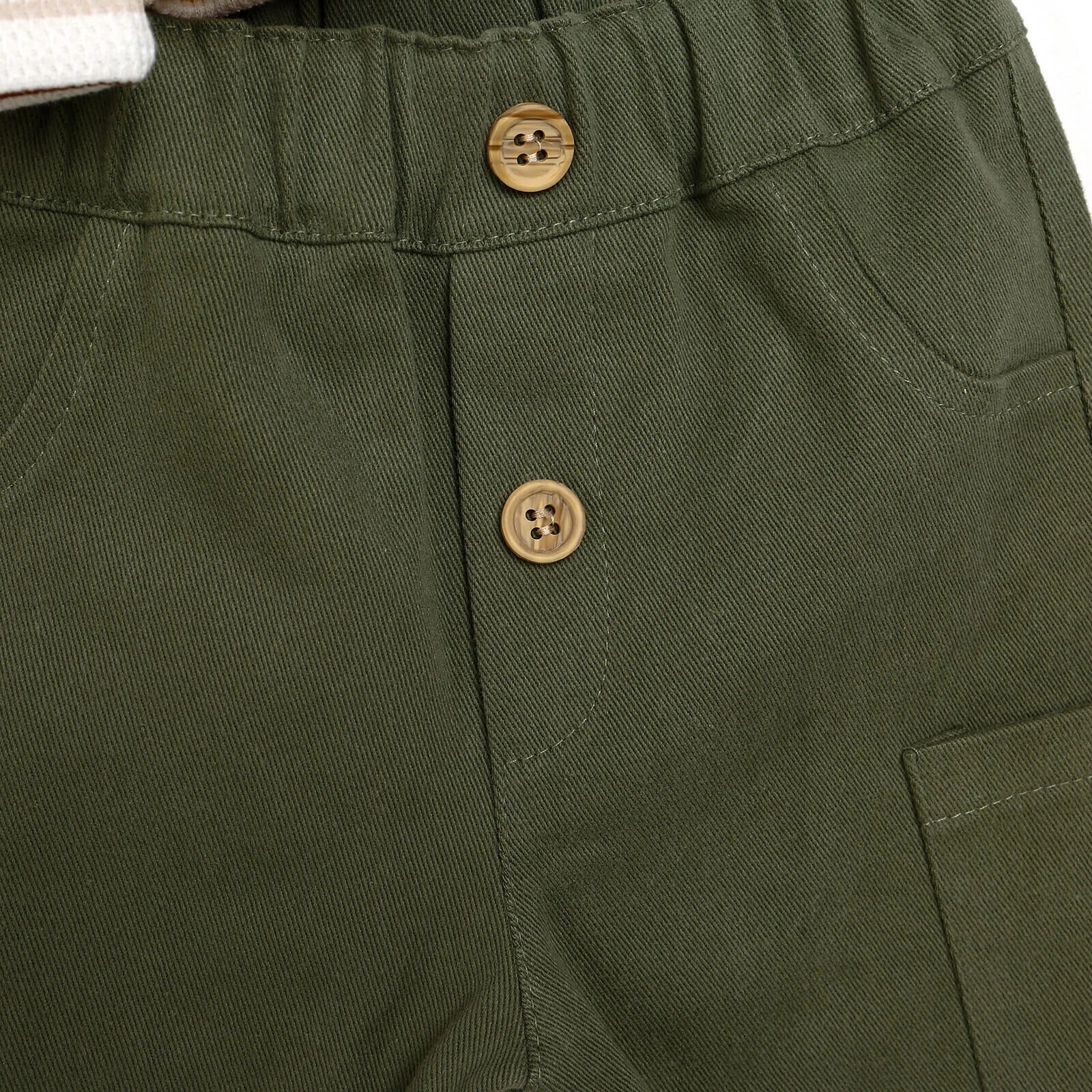 BabyZ Sweatshirt- Footless Bottom - Green