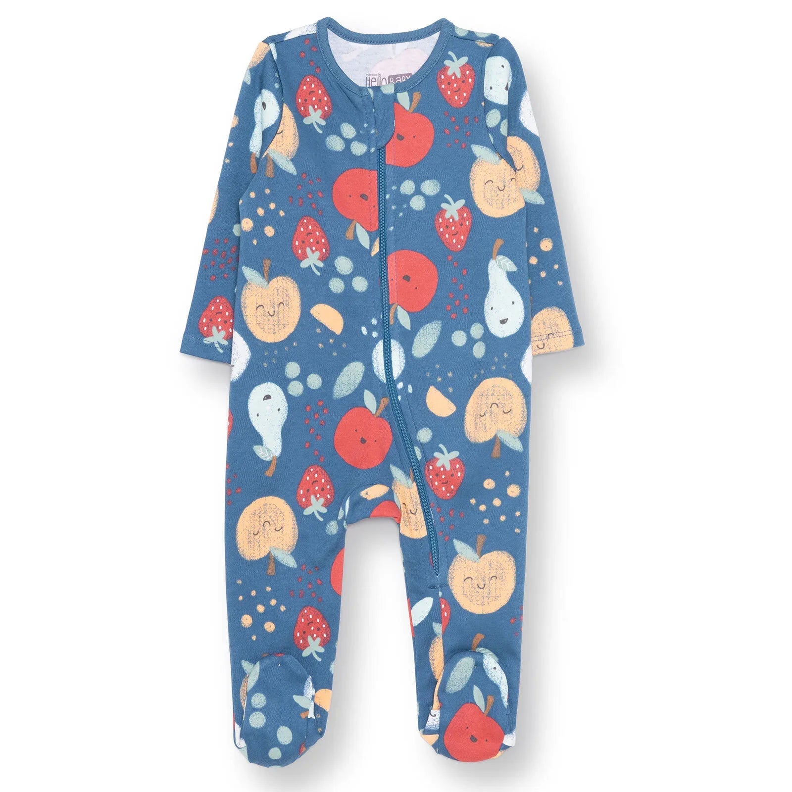 HelloBaby Newborn Jumpsuit - Dark Blue