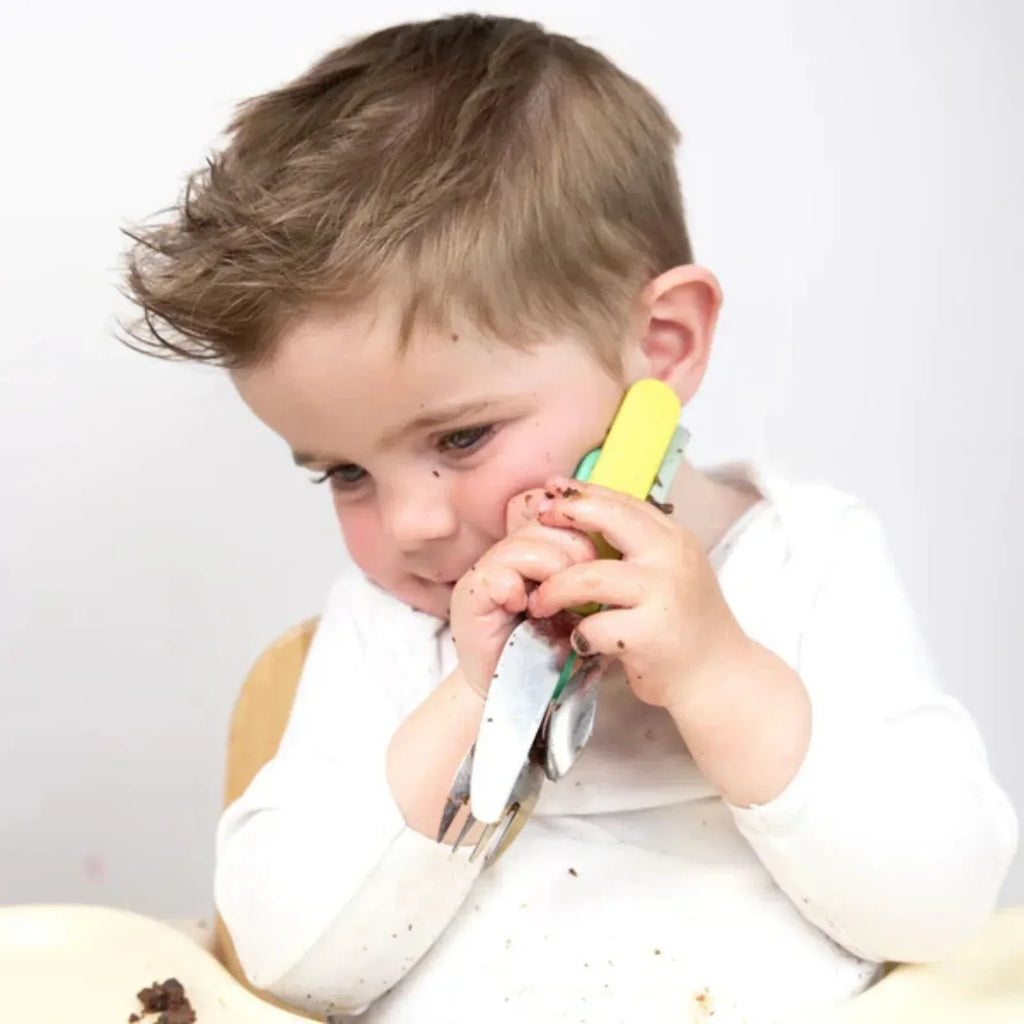 TUM TUM Travel Cutlery Set with Case - Stanley Sloth - Bobobiy