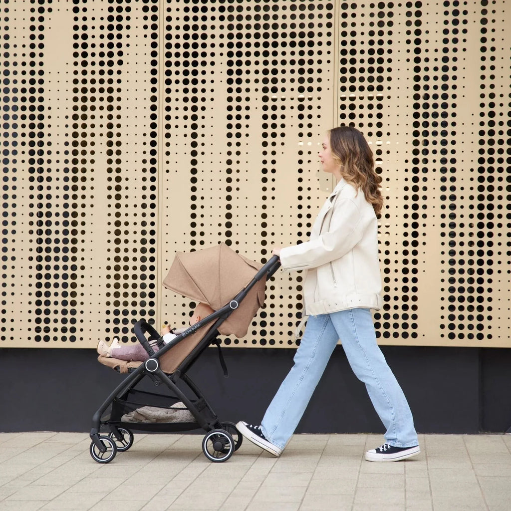 Ickle Bubba Aries Autofold Stroller - Black