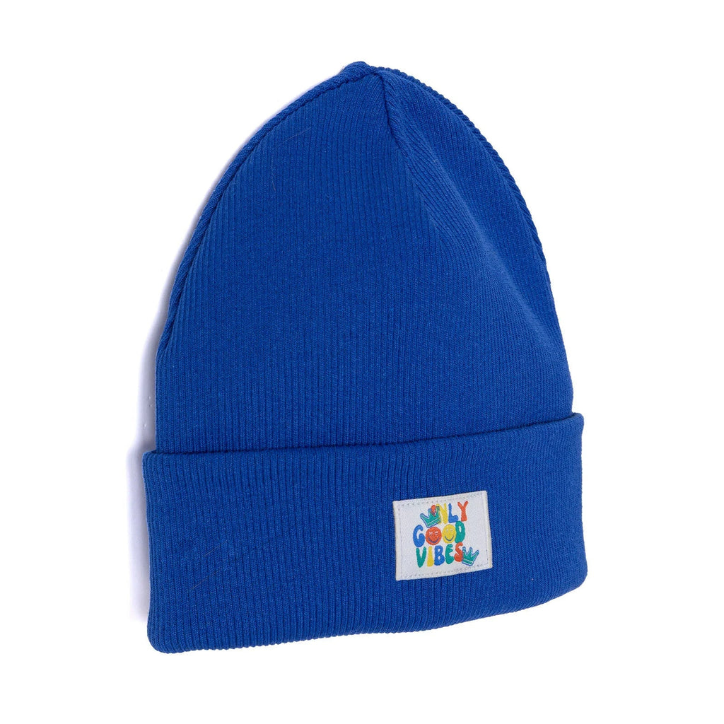 HelloBaby Beanie - Sax Blue