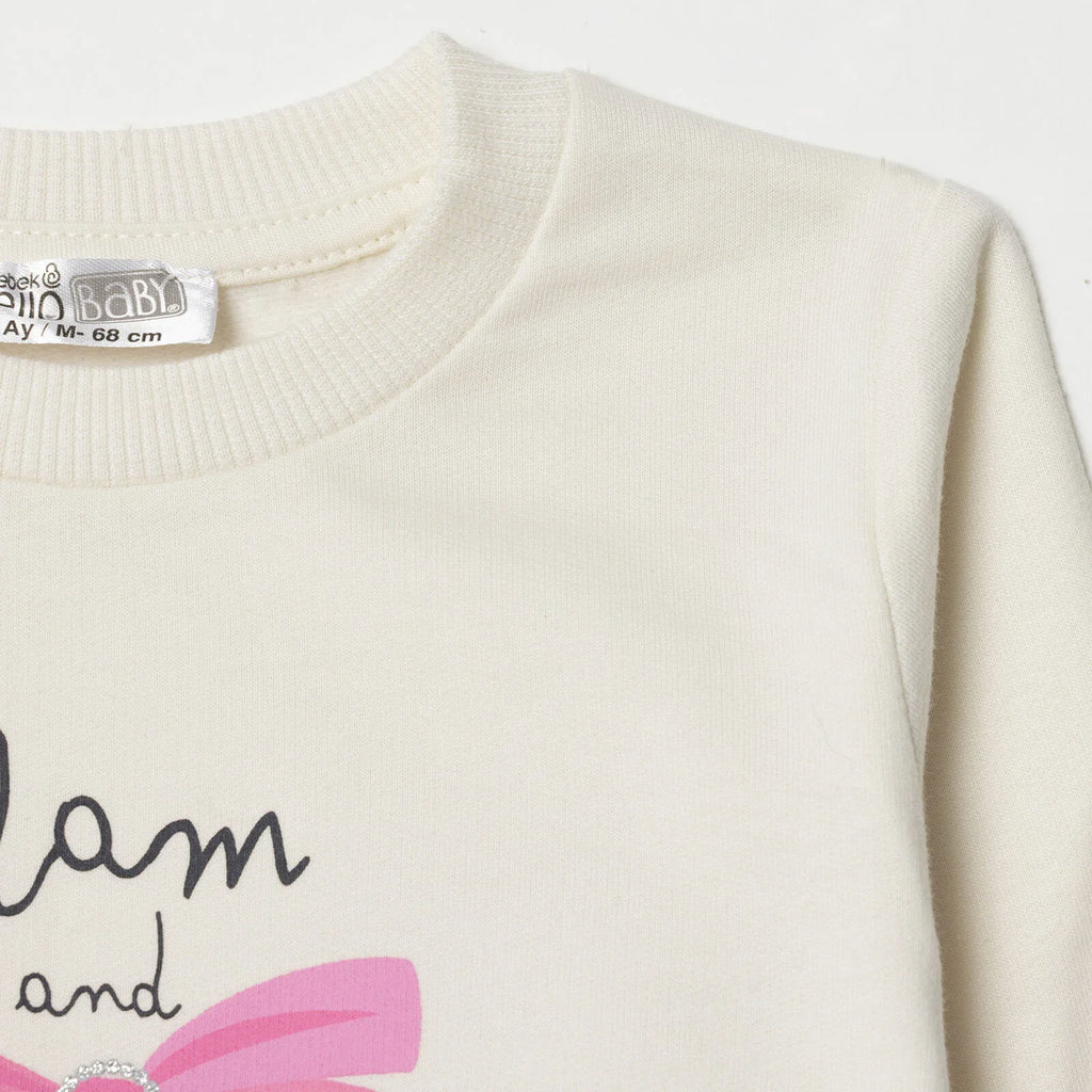 HelloBaby Sweatshirt - Ecru