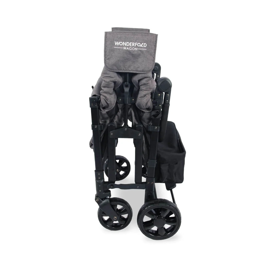 Wonderfold Wagon W4 Elite Quad Stroller Wagon - Charcoal Grey