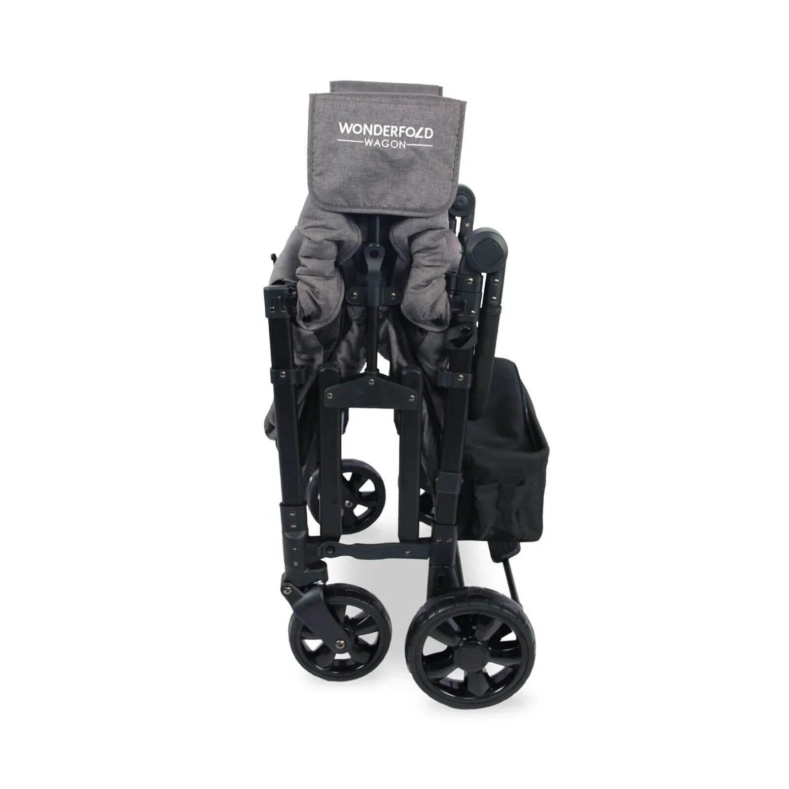 Wonderfold Wagon W4 Elite Quad Stroller Wagon - Charcoal Grey