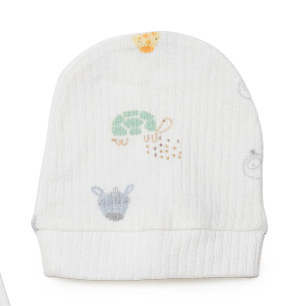 Tiffany Newborn Boy Premature Baby Set - Ecru