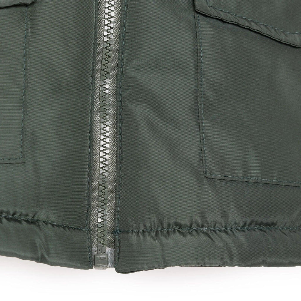 HelloBaby Hooded Coat - Green - Bobobiy