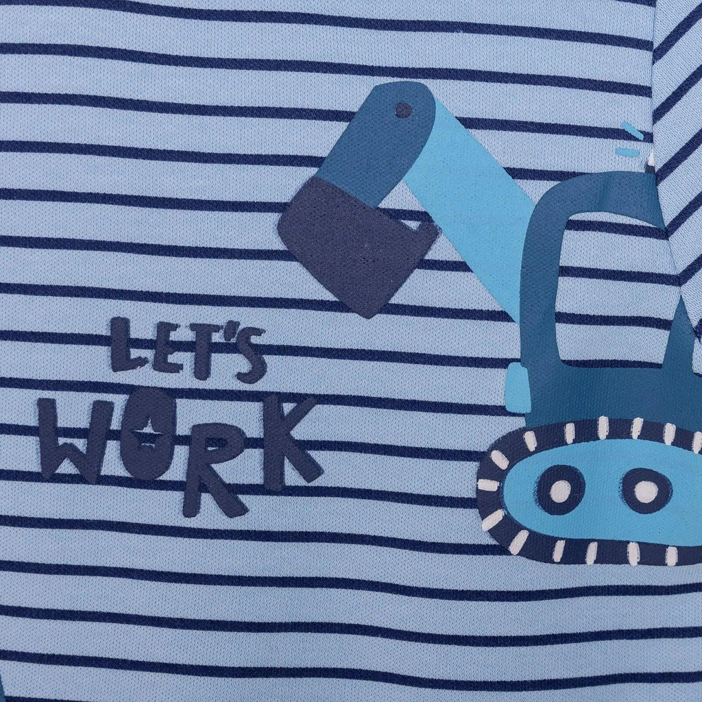 HelloBaby Baby Boy Long Sleeve Pyjamas Set - Dark Blue - Bobobiy