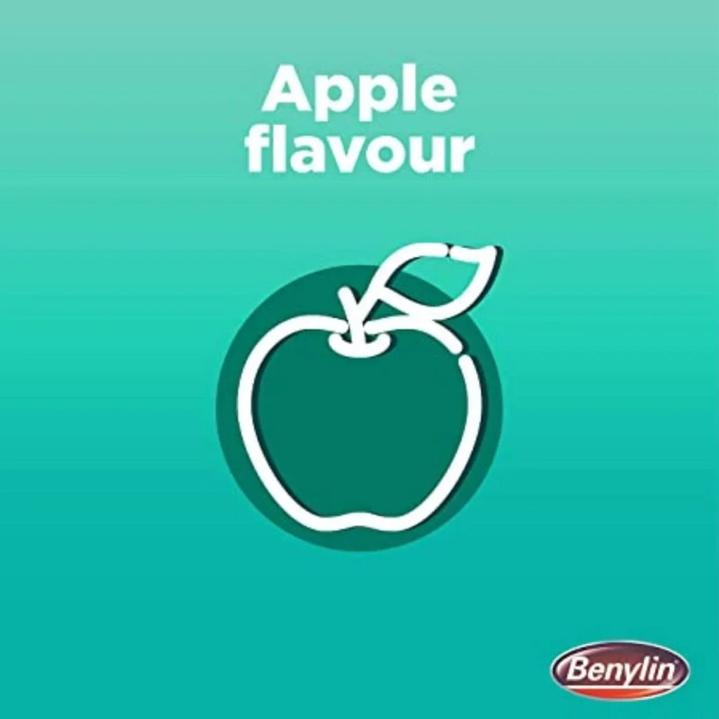 Benylin Infant's Cough Syrup Apple Flavour 3+ months 125ml - Bobobiy