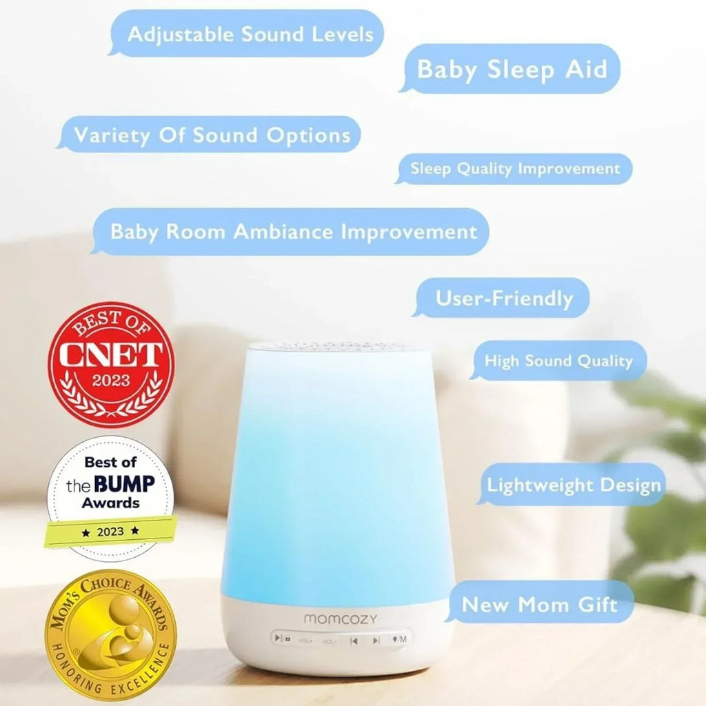 Momcozy White Noise Baby Sound Machine - Bobobiy