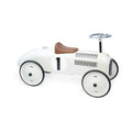 Vilac Ride On Metal Car Toy - Off White