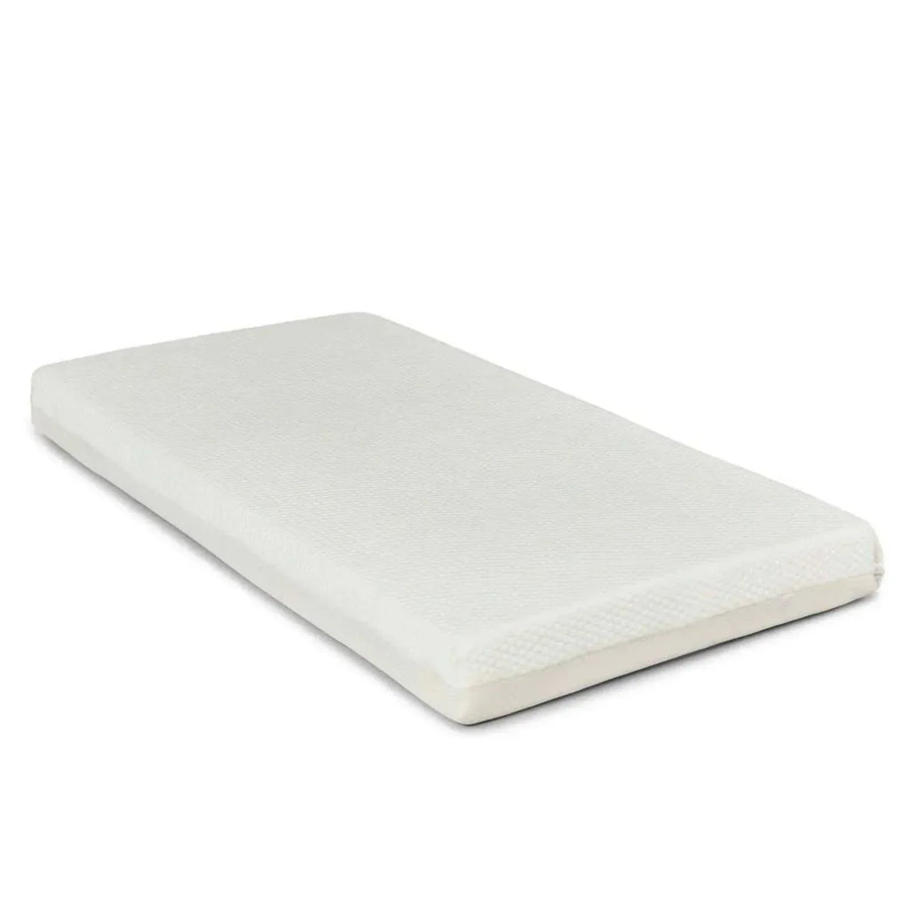 Ickle Bubba Snowdon Classic Cot Bed White - Premium Pocket Sprung Mattress - Bobobiy