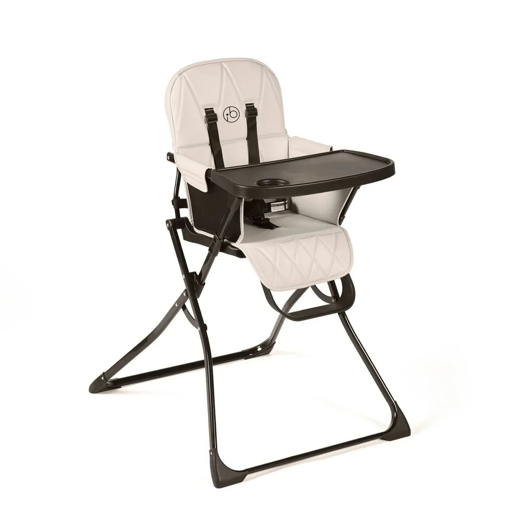 Ickle Bubba Flip Magic Fold Highchair - Pearl Grey - Bobobiy