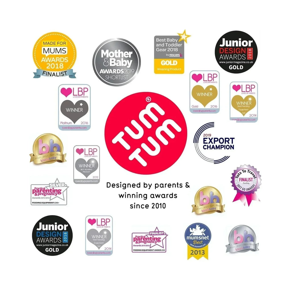 TUM TUM Nesting Snack Pots Pack of 4 - Felicity Fox - Bobobiy