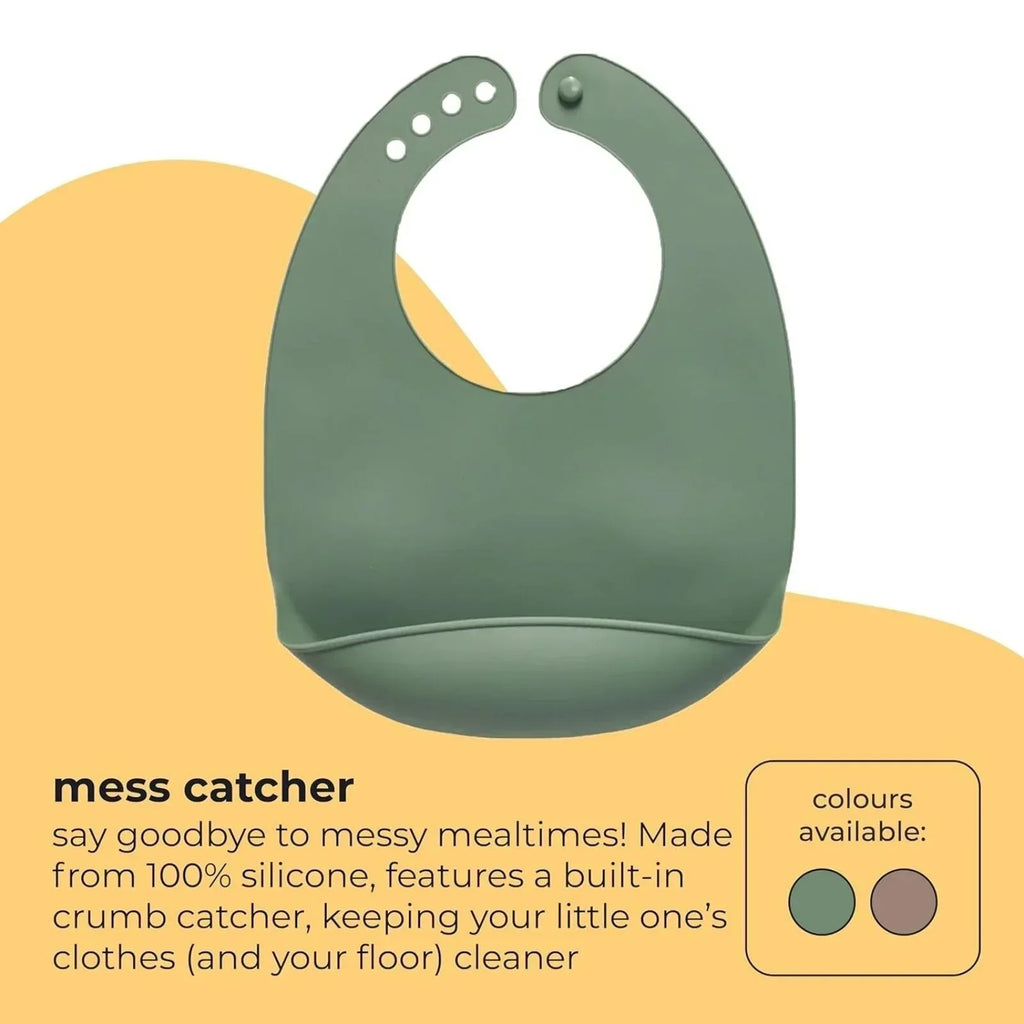 Vital Baby Nourish Mess Catcher - Natural Moss - Bobobiy