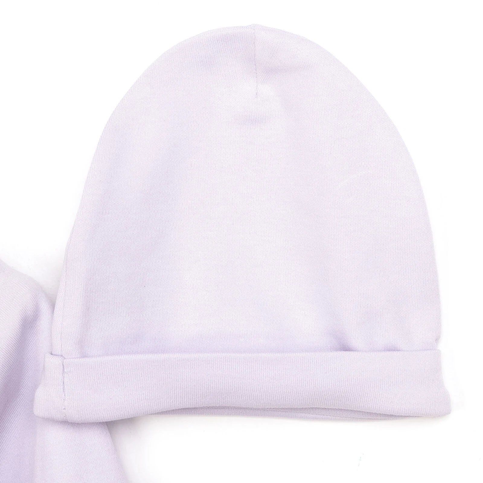 HelloBaby Newborn Organic Wrapover Top-Hat - Purple