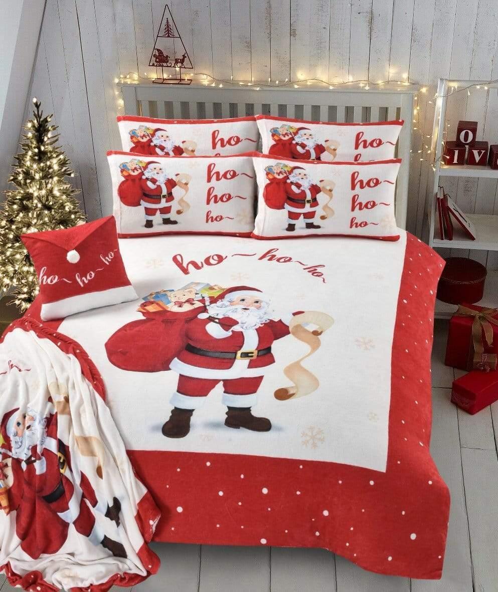 father-christmas-teddy-fleece-duvet-set-luxurious-reversible-faux-fur-warm-bedding-for-cosy-winter-bedroom-decor-in-multiple-sizes-by-olivia-rocco-single-duvet-cover-636166926 - Bobobiy