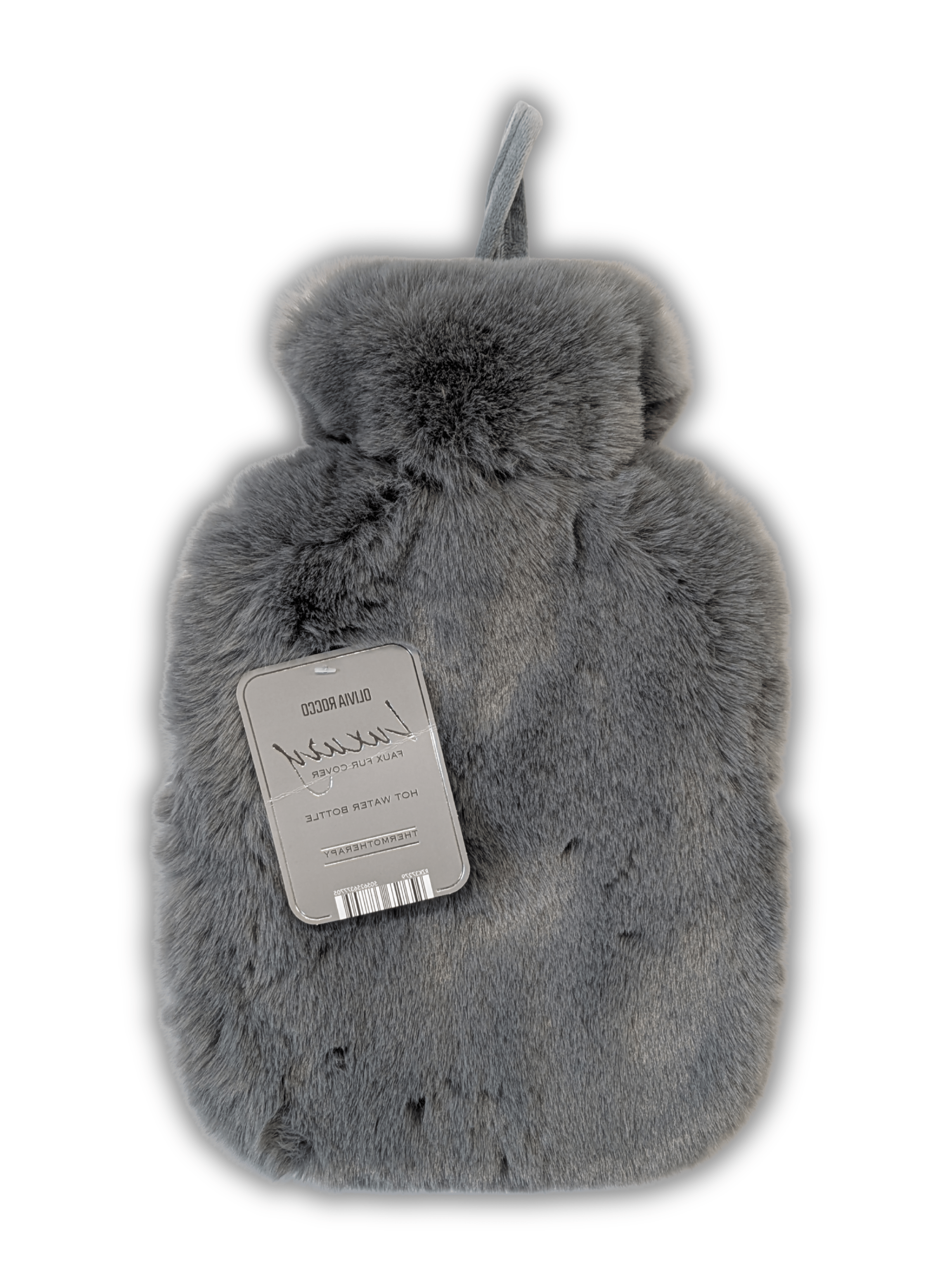 Faux Fur Super Soft Covered 2 Litre Luxury Hot Water Bottle for Thermotherapy Durable Natural Rubber UK Safe Tested for Winter Warmth Ideal Gift for Adults Kids