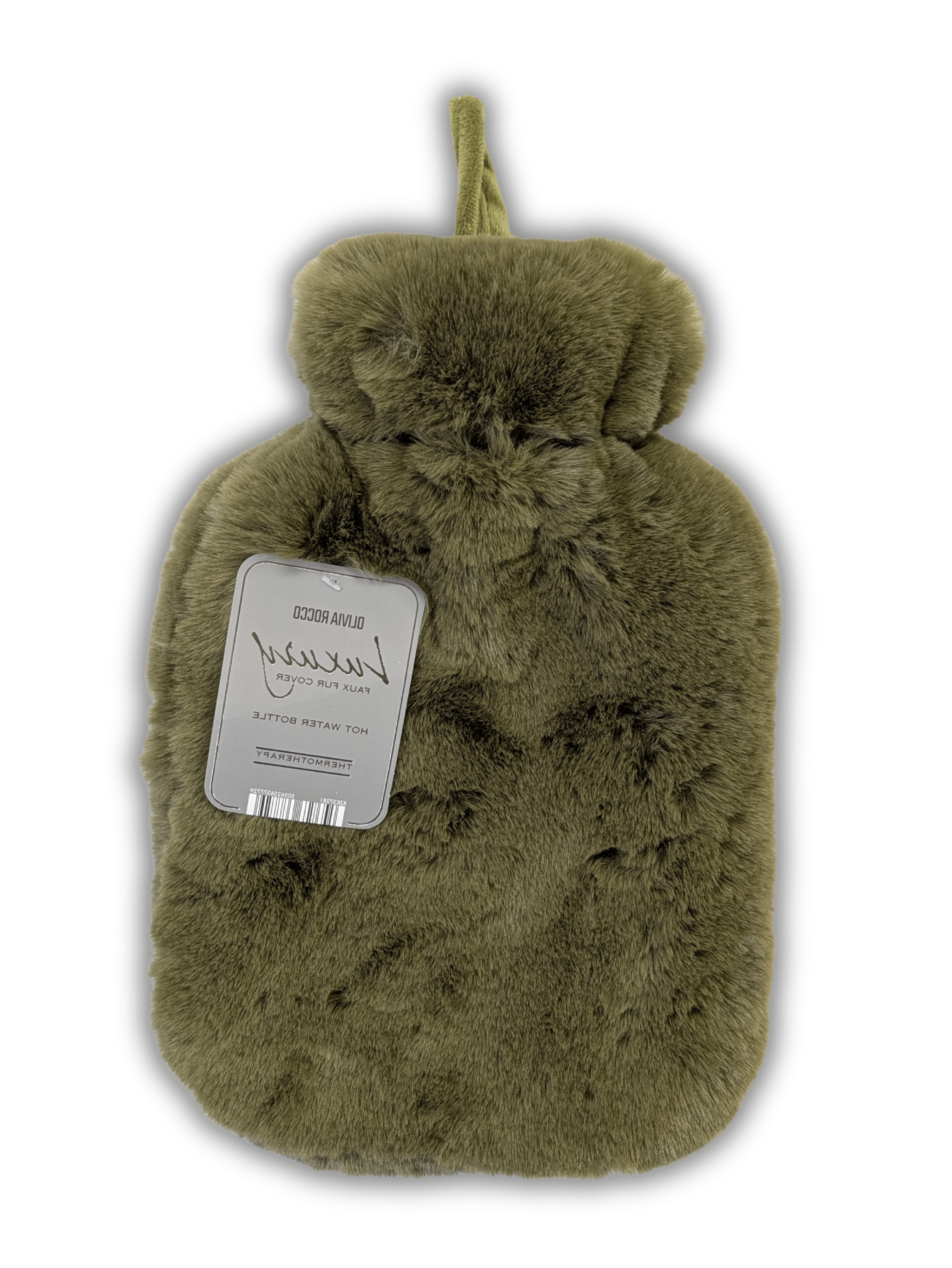 Faux Fur Super Soft Covered 2 Litre Luxury Hot Water Bottle for Thermotherapy Durable Natural Rubber UK Safe Tested for Winter Warmth Ideal Gift for Adults Kids