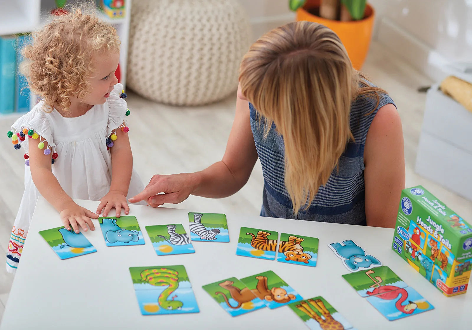 Orchard Toys Jungle Heads and Tails Game