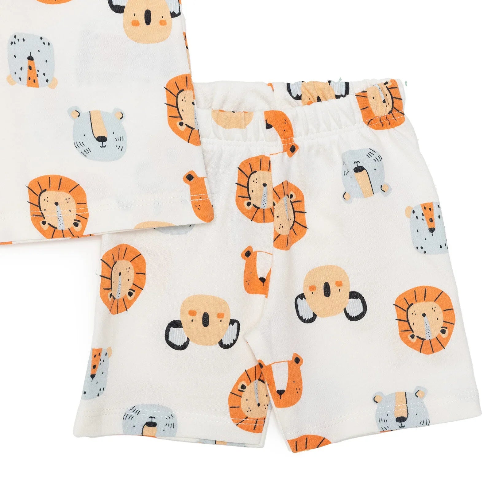 HelloBaby Boy Tshirt-Short - Ecru