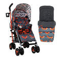 Cosatto Supa 3 Stroller - Charcoal Mister Fox