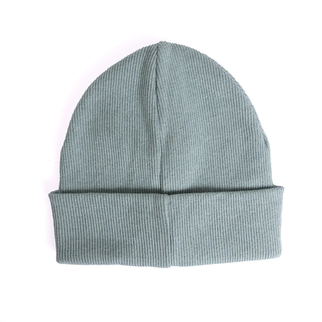 HelloBaby Beanie - Dark Mint