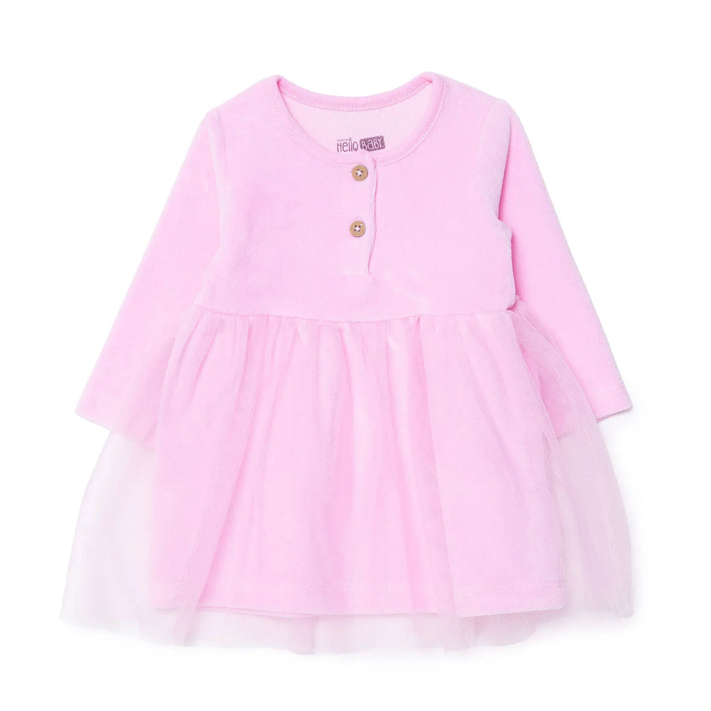 HelloBaby Newborn Dress - Pink